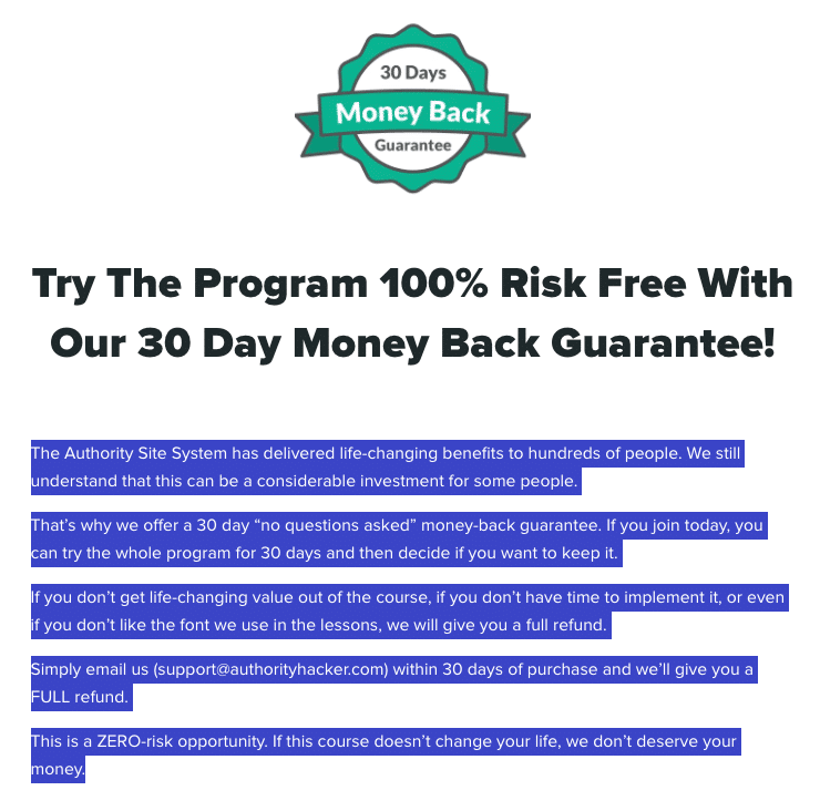 Refund Policy