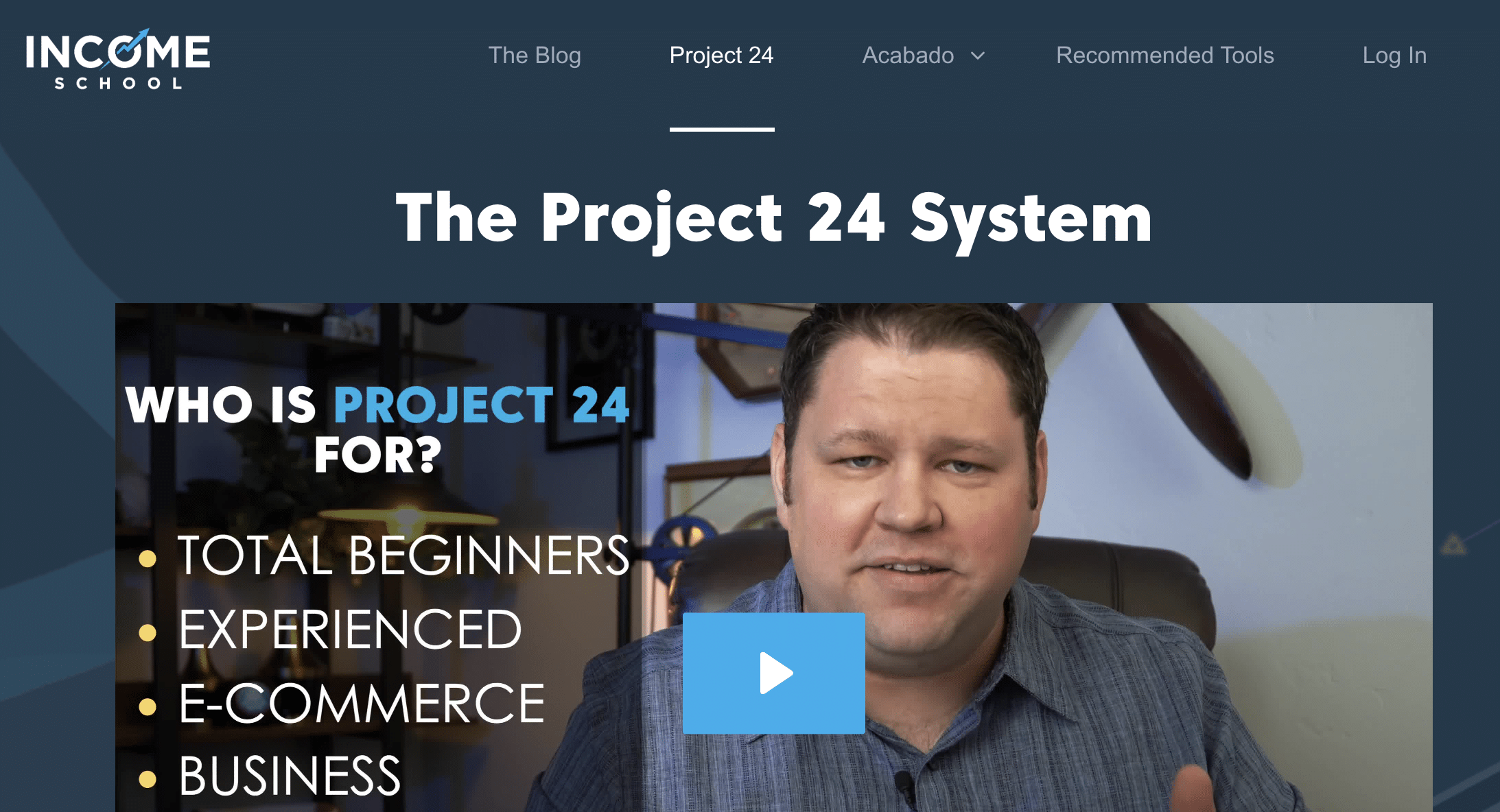 Income School Project 24 Review